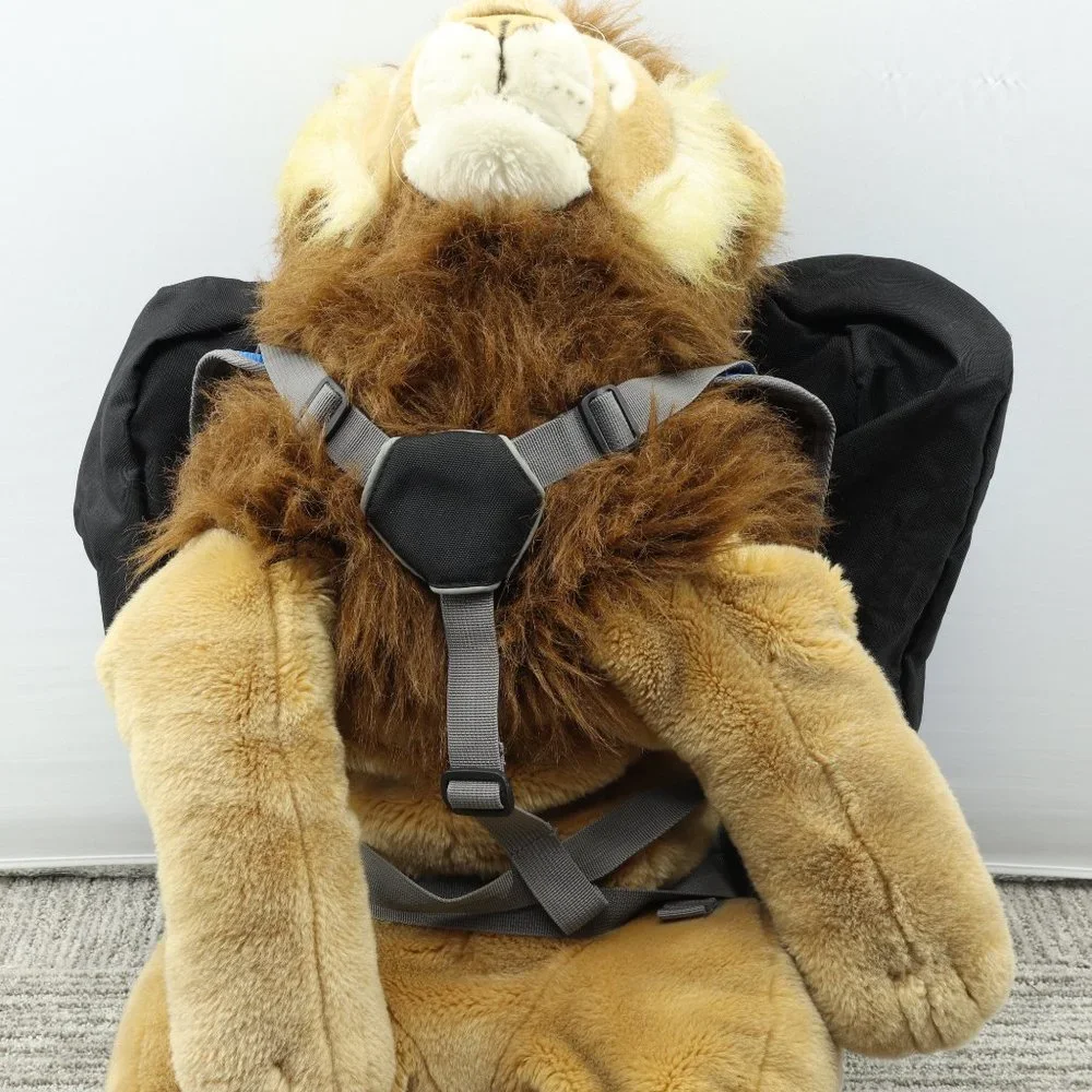 Outward Hound Doggy Backpack Daypack Hiking Medium/Large Blue/Black Like New